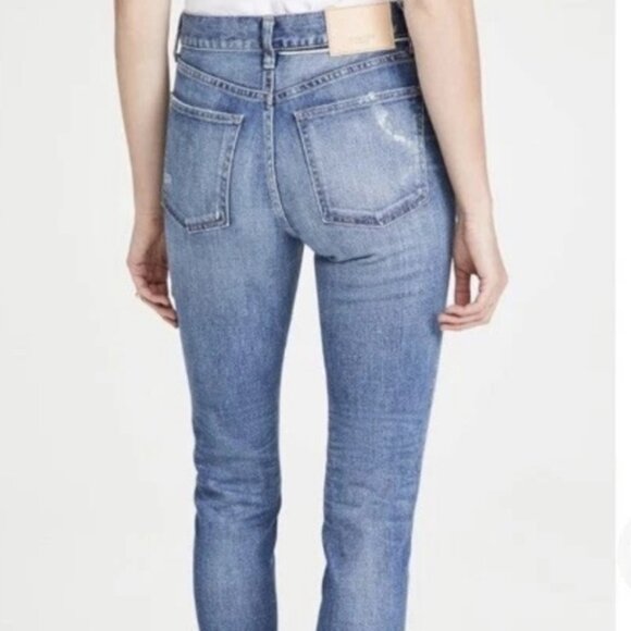 Moussy Vintage Women's Blue Hammond High Rise Skinny Jeans Pants Size 26 - Picture 2 of 11